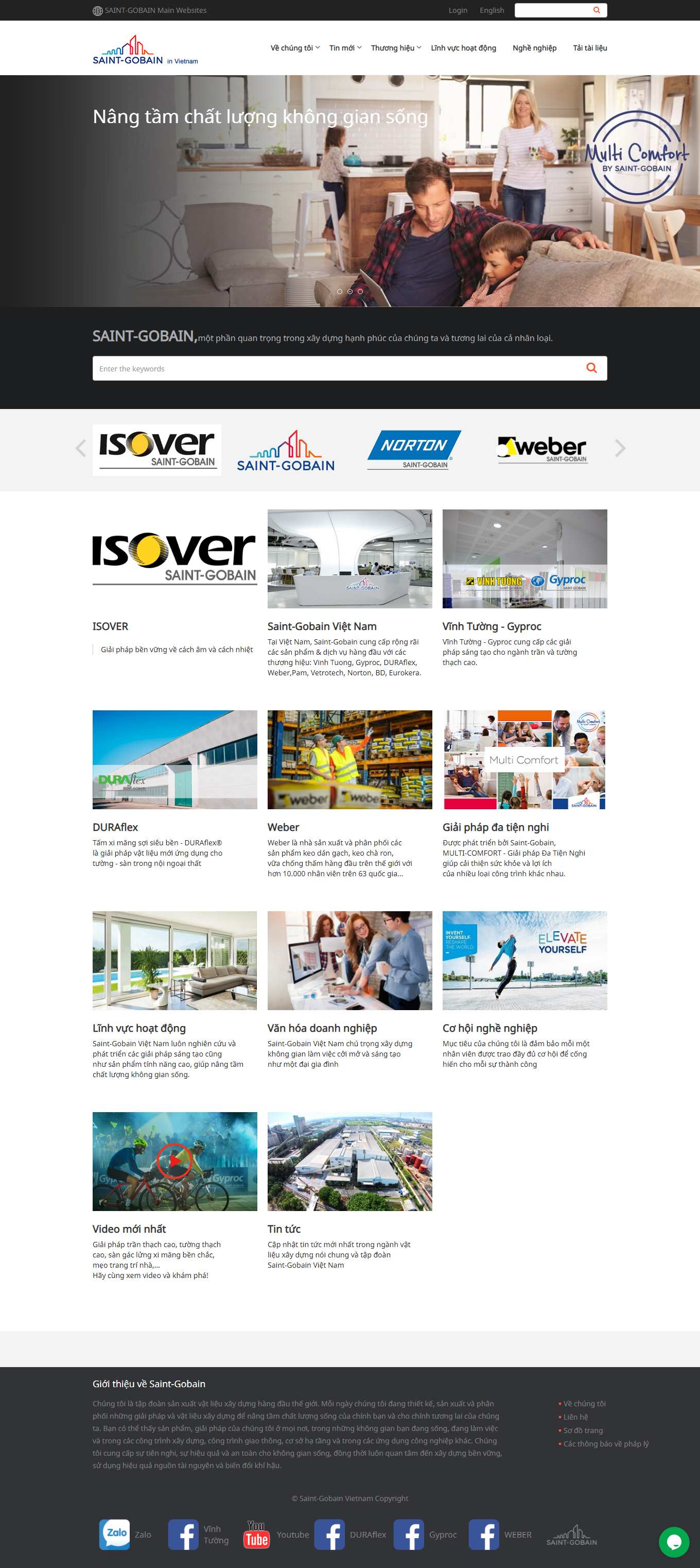 [sam] Thiết kế Website Web Quận 8 - wwwsaint-gobaincomvn