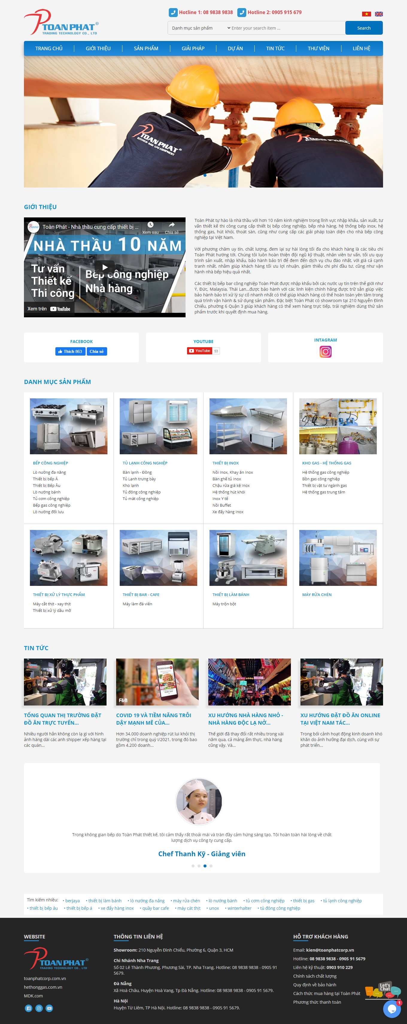 [sam] Thiết kế Website Web Quận 8 - toanphatcorpvn