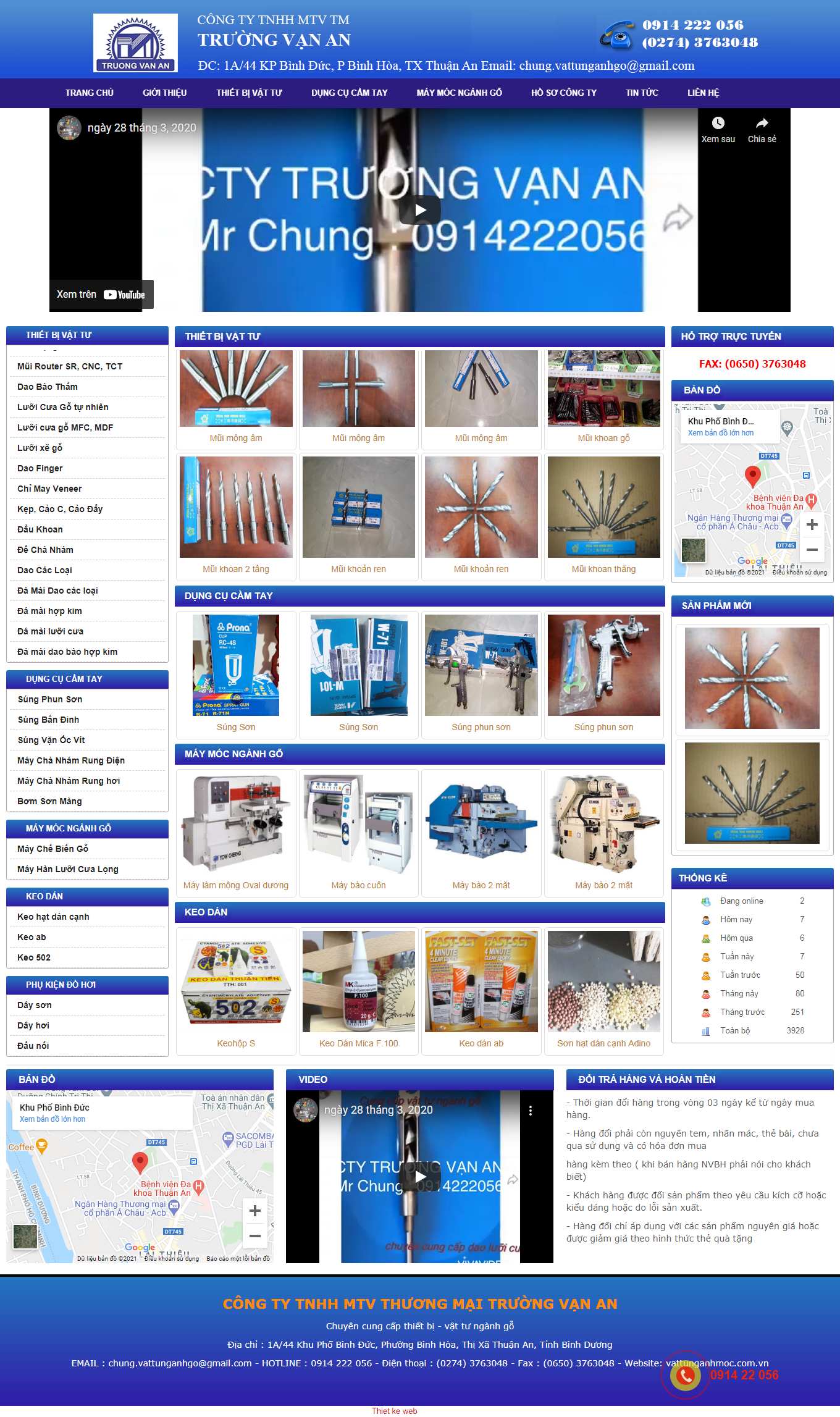 [sam] Thiết kế Website Web Quận 8 - vattunganhmoccomvn