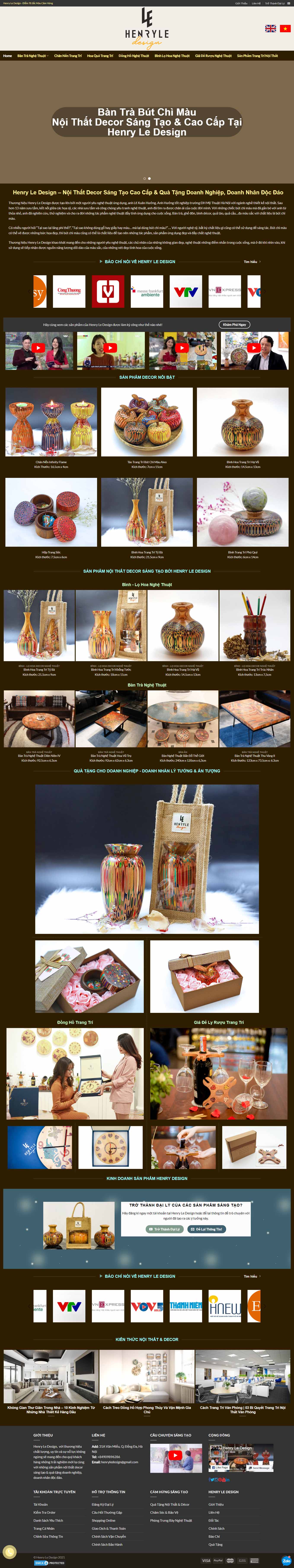 [mayin3d] Thiết kế Website Web Quận 11 - wwwhenryledesigncom