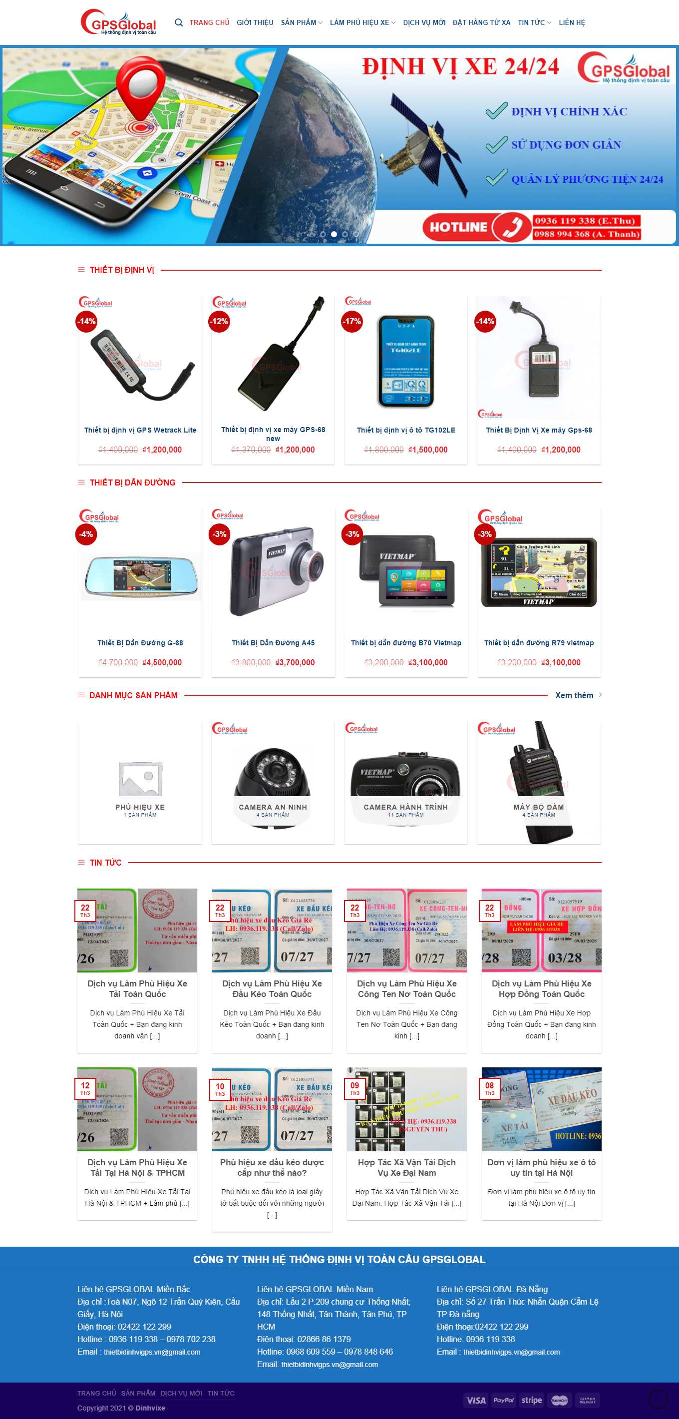 Thiết kế Website Web quận Bình Thạnh - dinhvixevn