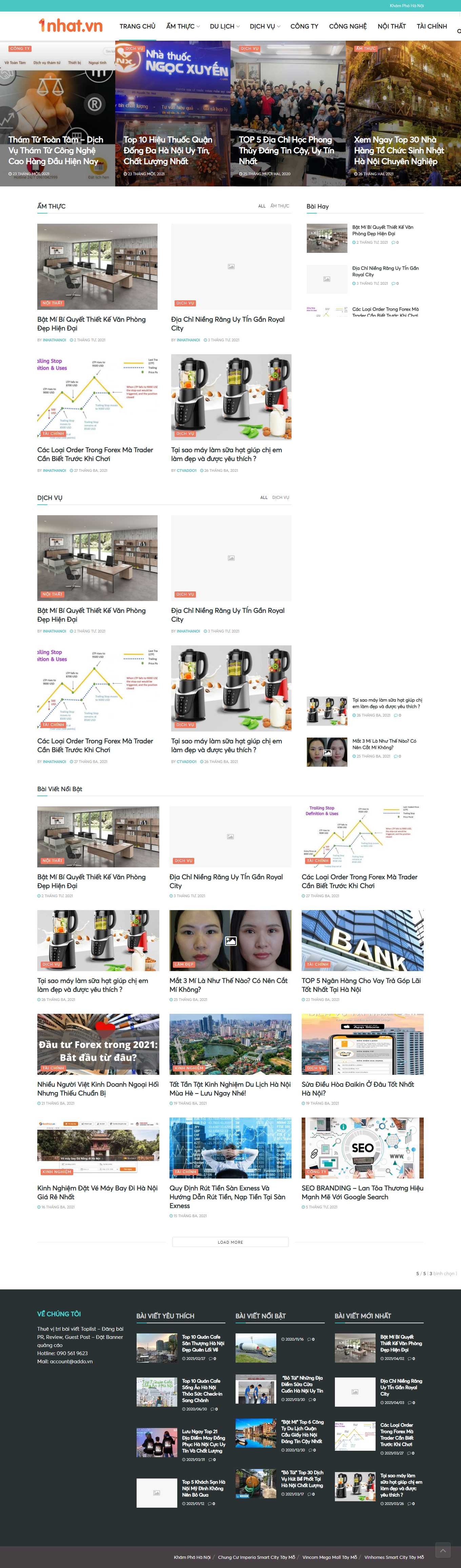 Thiết kế Website Web quận Bình Thạnh - inhatvn