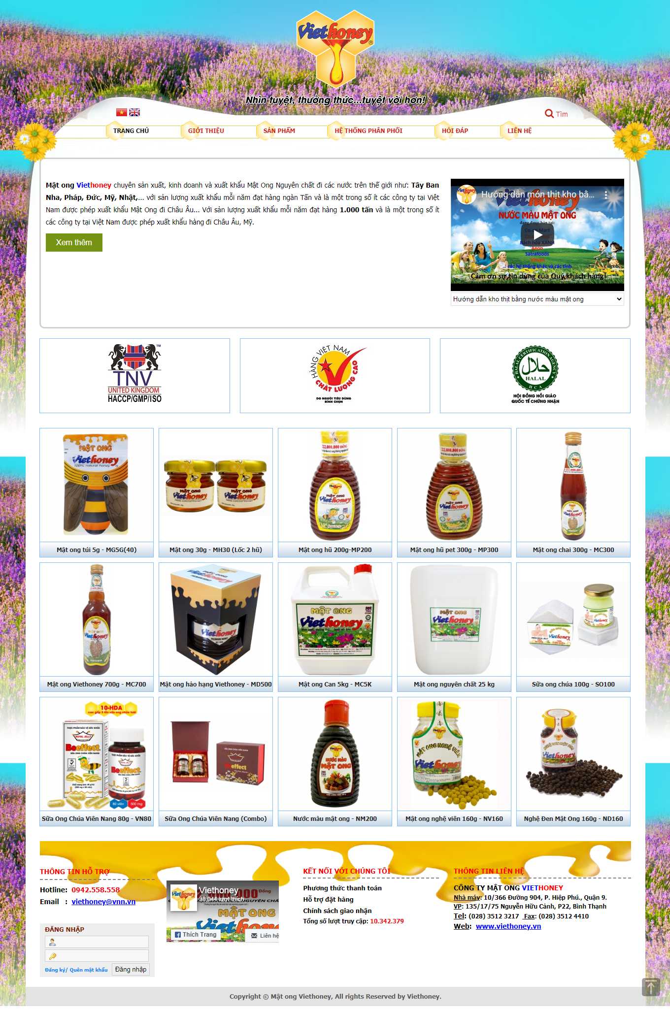 [ifoodvietnam] Thiết kế Website Web quận Gò Vấp - viethoneycomvn