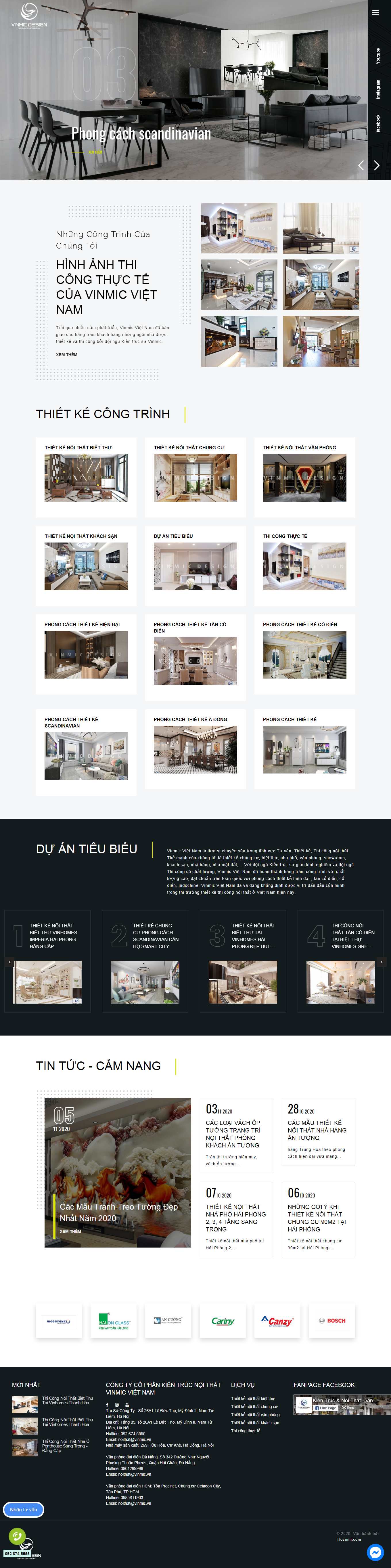 Thiết kế Website Web quận Tân Bình - vinmicvn