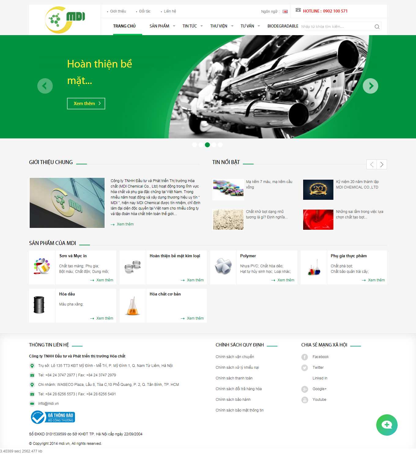 Thiết kế Website Web quận Tân Phú - wwwmdivn