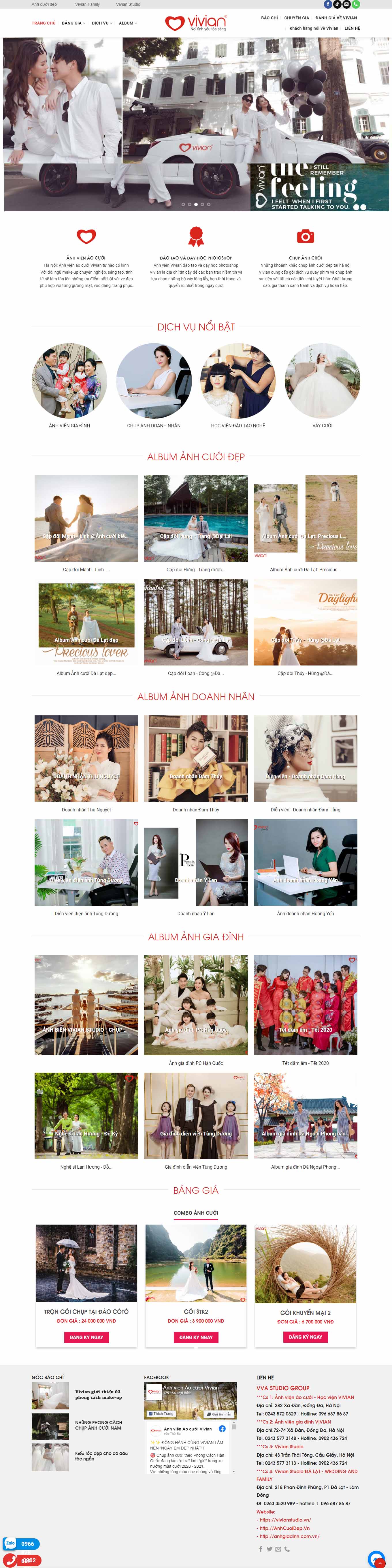 [ngoinhathanhtuyen] Thiết kế Website Web quận Thủ Đức - vivianstudiovn