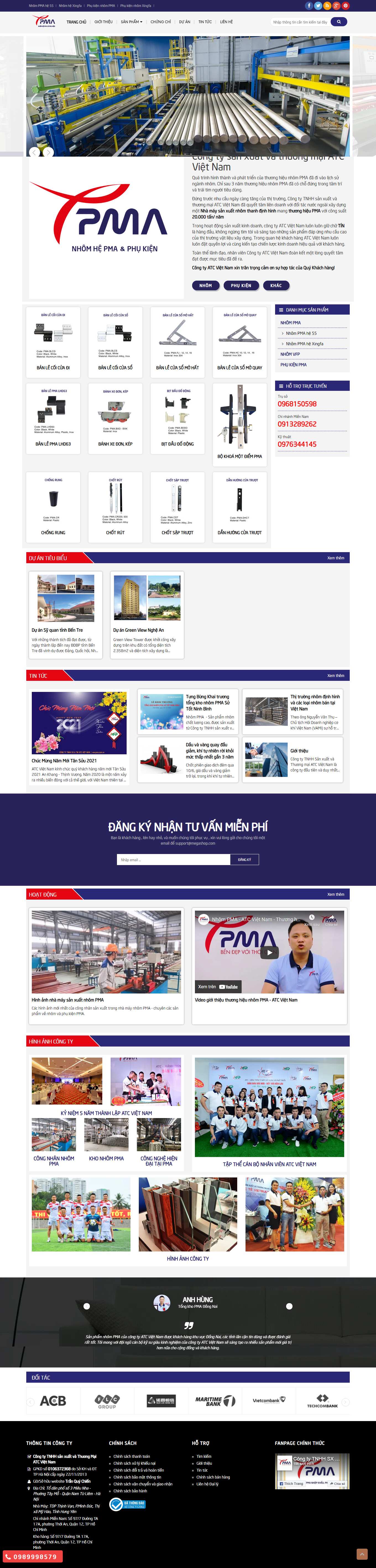 [ngoinhathanhtuyen] Thiết kế Website Web quận Thủ Đức - wwwpmacomvn