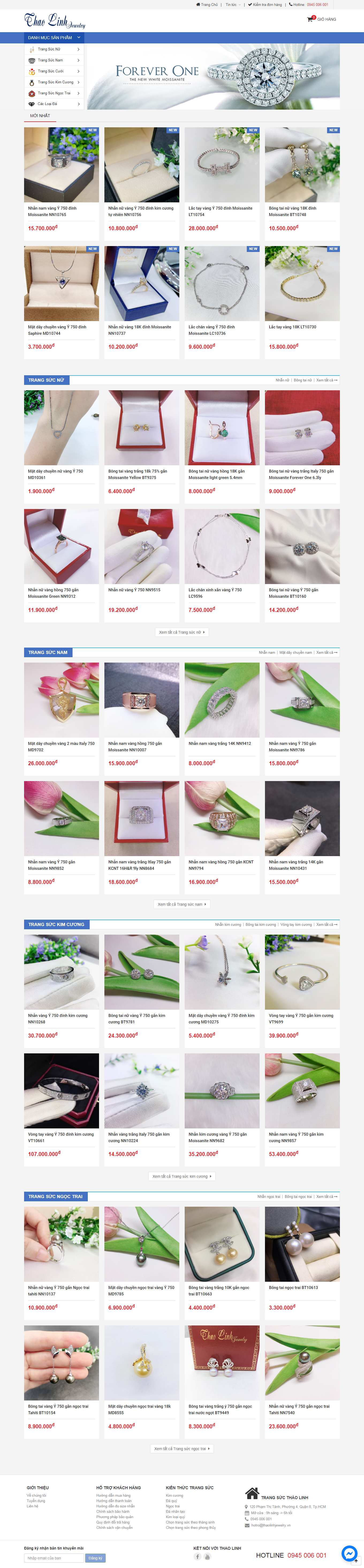 [chilivihao] Thiết kế Website Web huyện Bình Chánh - wwwthaolinhjewelryvn