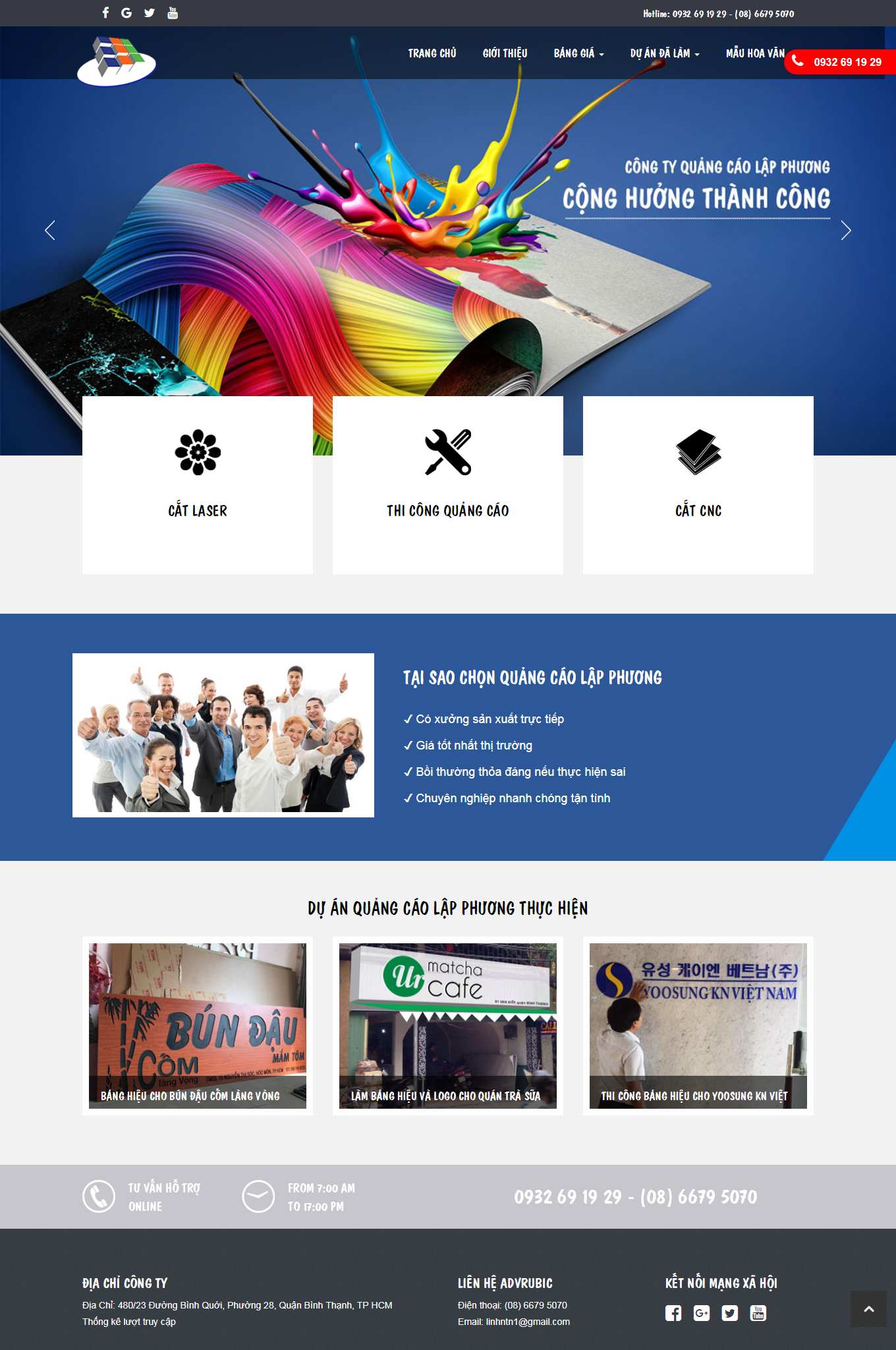 [minhduong] Thiết kế Website Web huyện Cần Giờ - advrubiccom