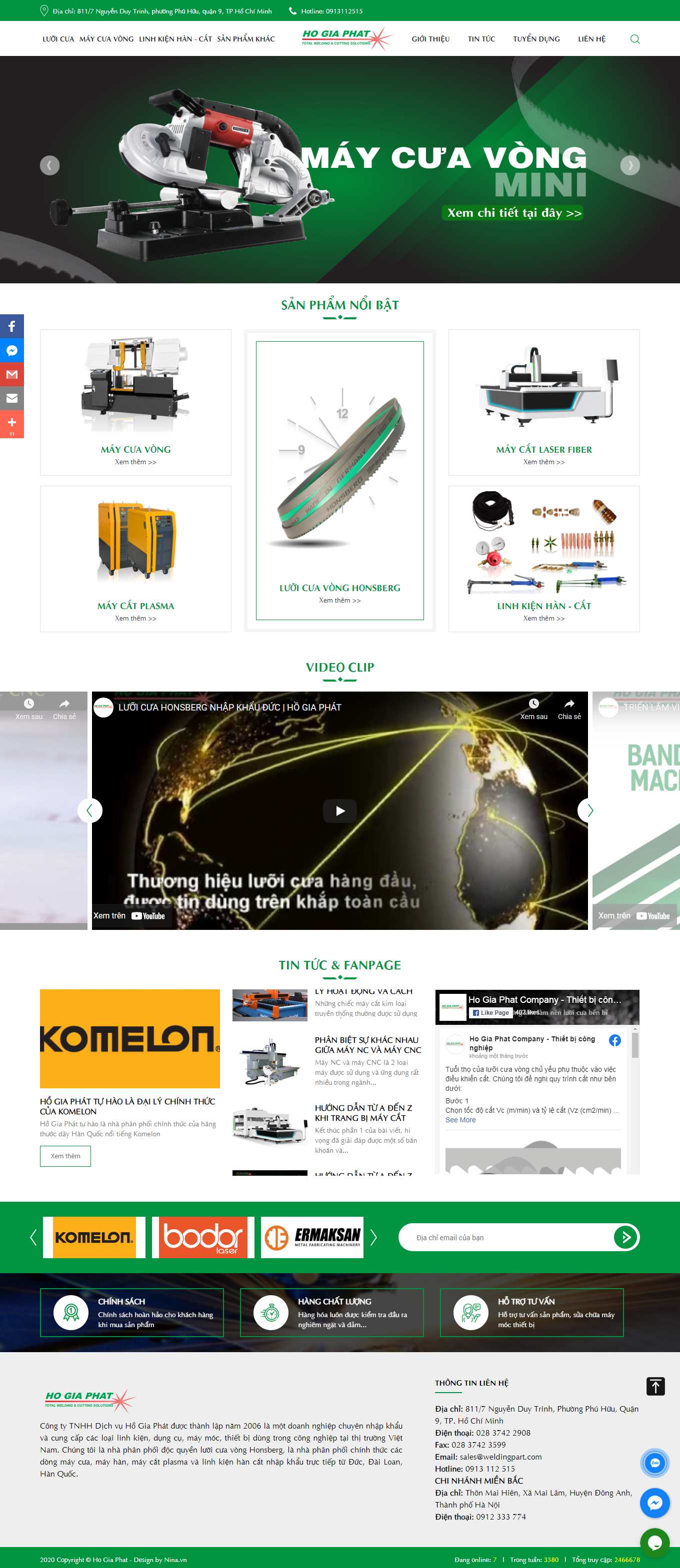 [minhduong] Thiết kế Website Web huyện Cần Giờ - hogiaphatcom