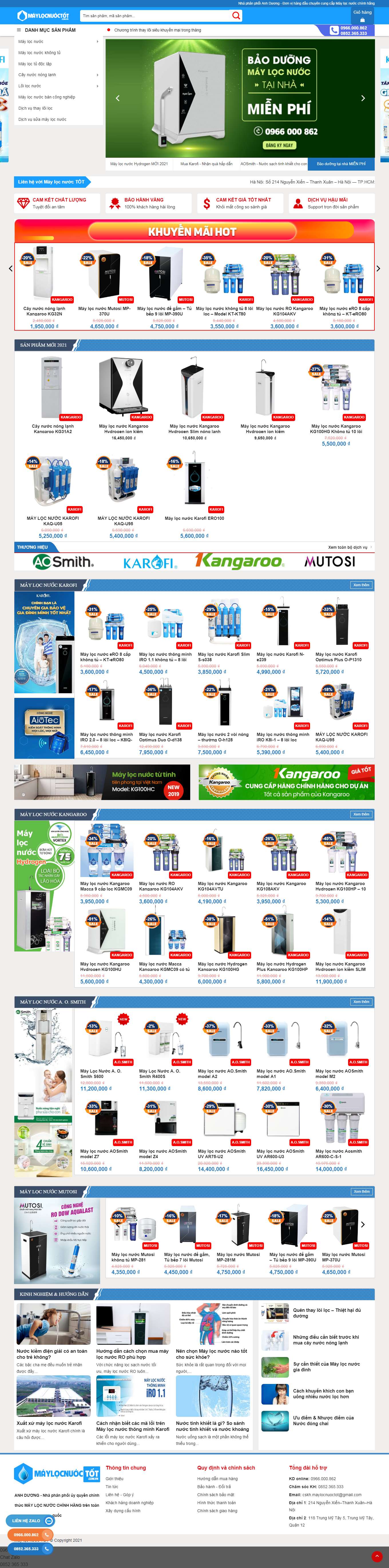 [vivianvienthammy] Thiết kế Website Web huyện Nhà Bè - maylocnuoctotcomvn