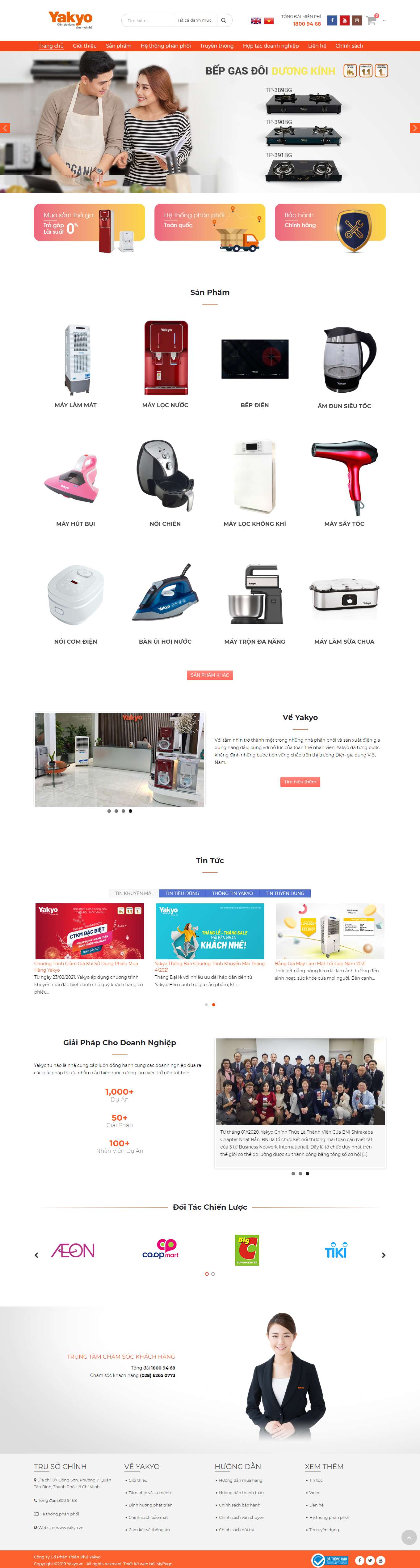 [vivianvienthammy] Thiết kế Website Web huyện Nhà Bè - yakyocomvn