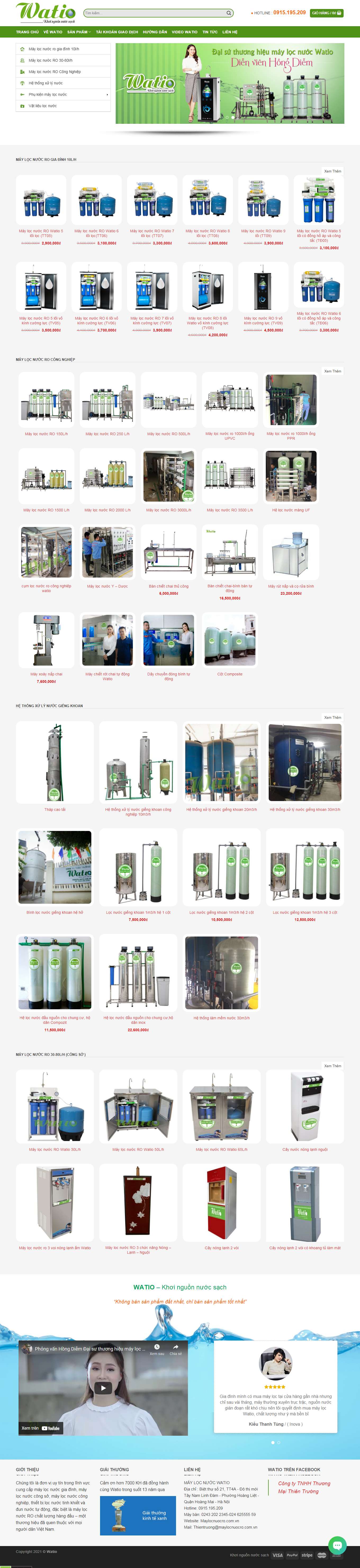 [vivianvienthammy] Thiết kế Website Web huyện Nhà Bè - maylocnuocrocomvn