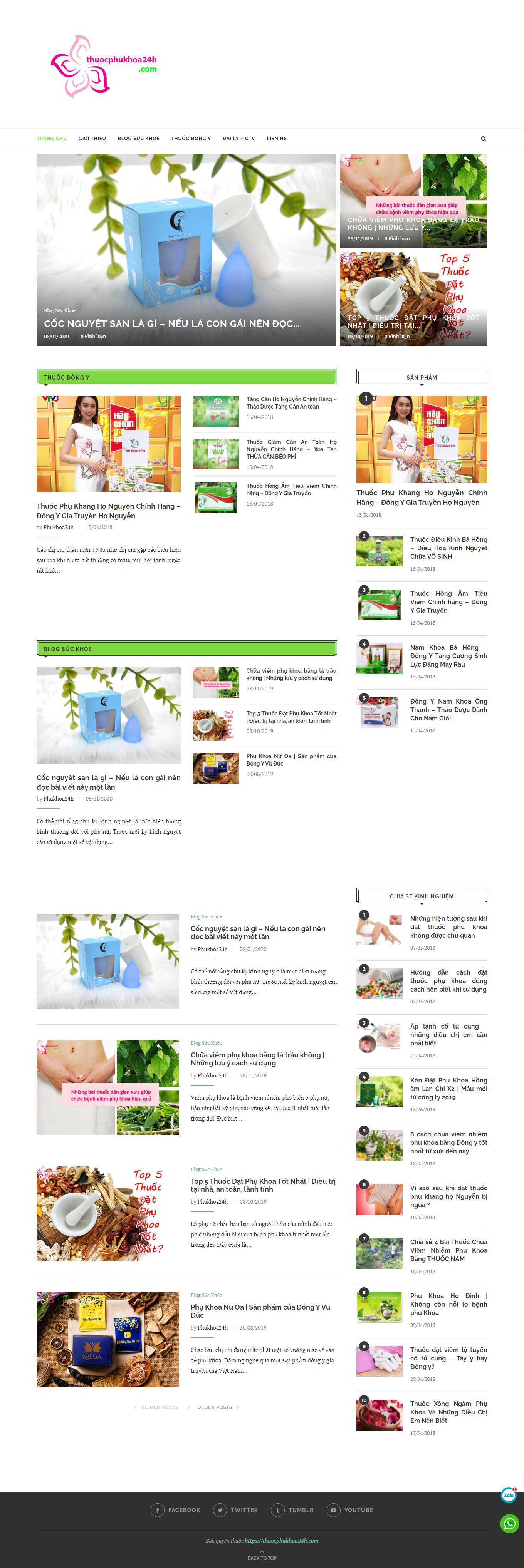 [yduocluanthanh] Thiết kế Website Web dược - thuocphukhoa24hcom