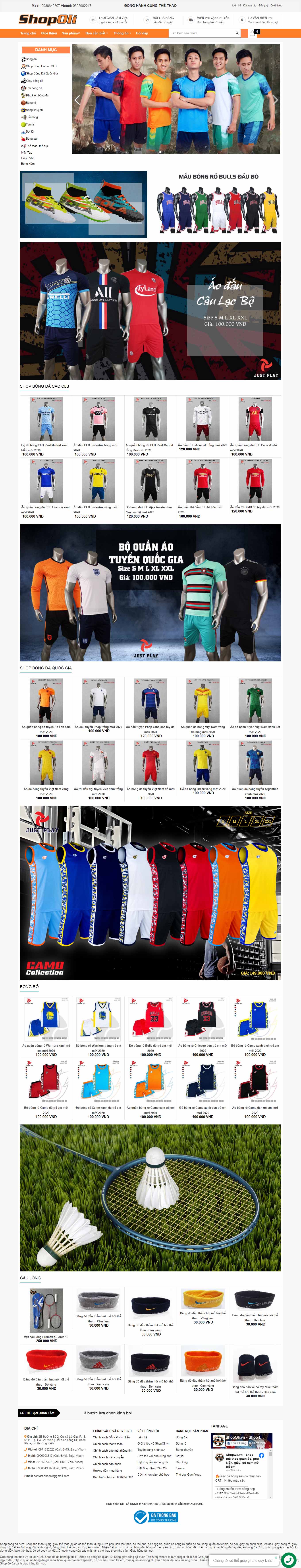 Thiết kế Website Web nhanh - shopolivn