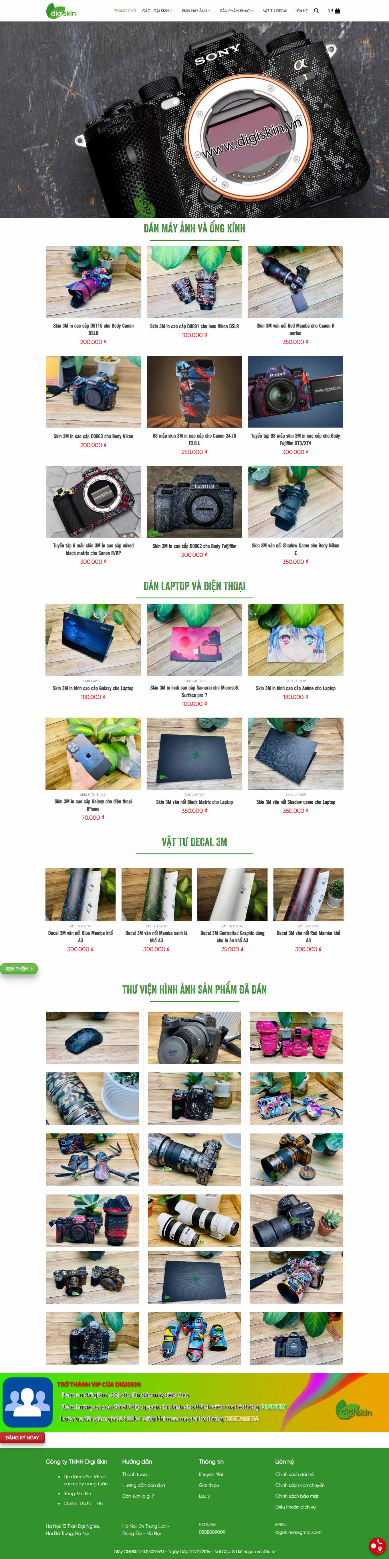 Thiết kế Website Web nhanh - digiskinvn