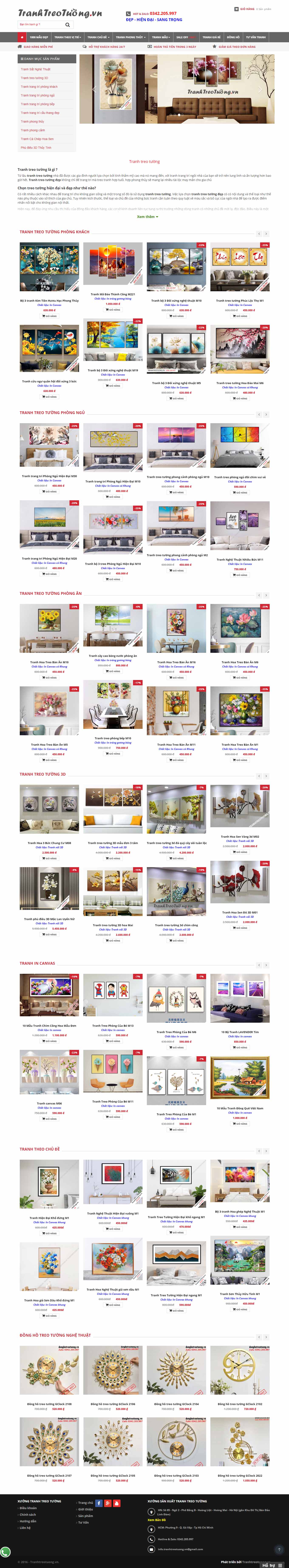 [langtranhviet] Thiết kế Website Web tranh ảnh - tranhtreotuongvn