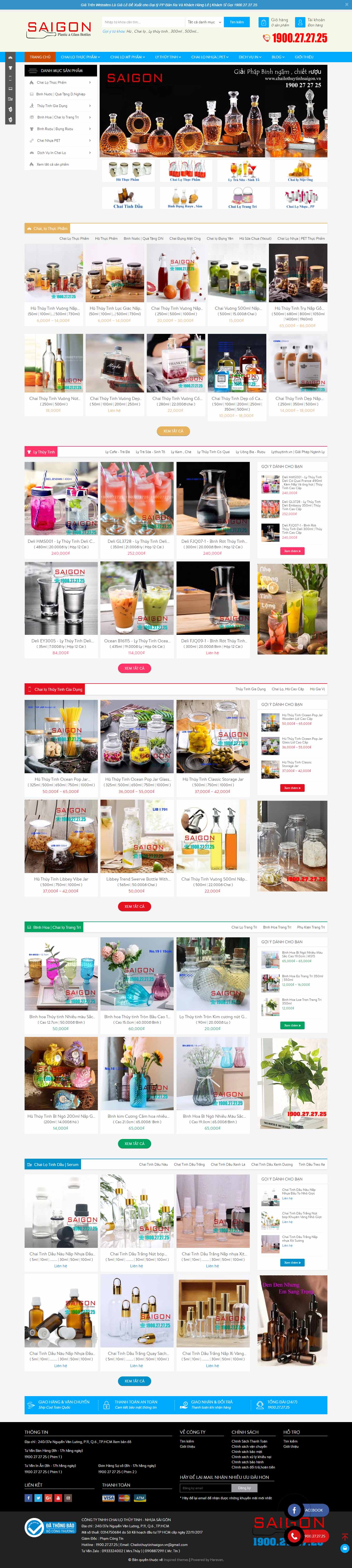 Thiết kế Website Web mẫu có sẵn - wwwchailothuytinhsaigonvn