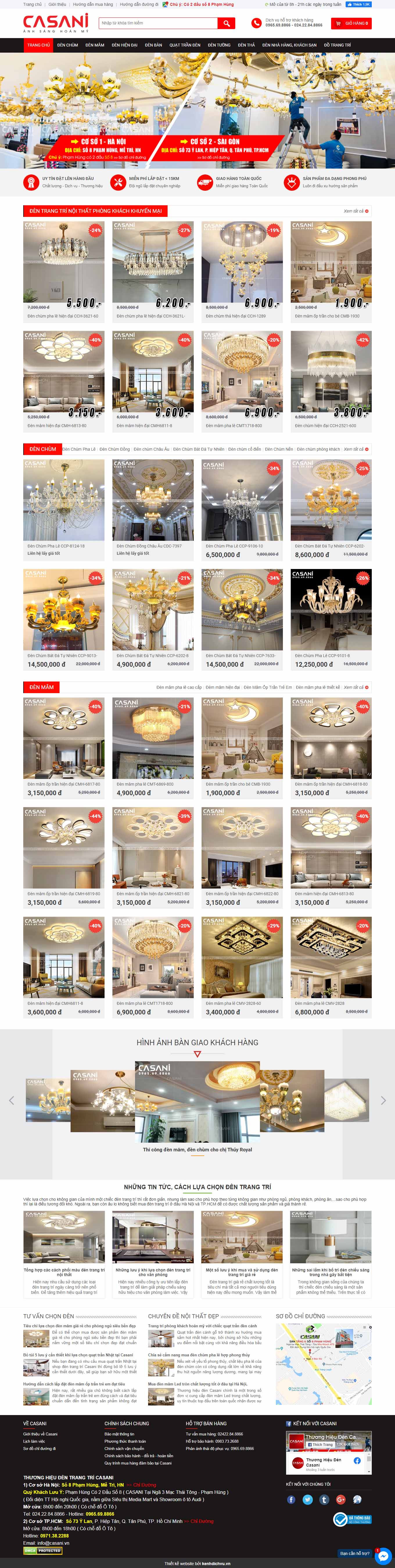 Thiết kế Website Web đồ họa đẹp - casanivn