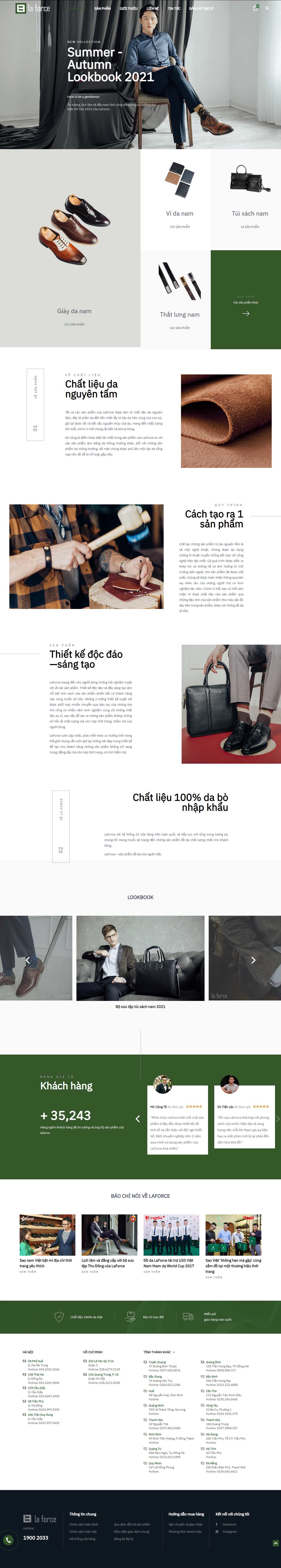 [eropi] Thiết kế Website Web trọn gói - laforcevn