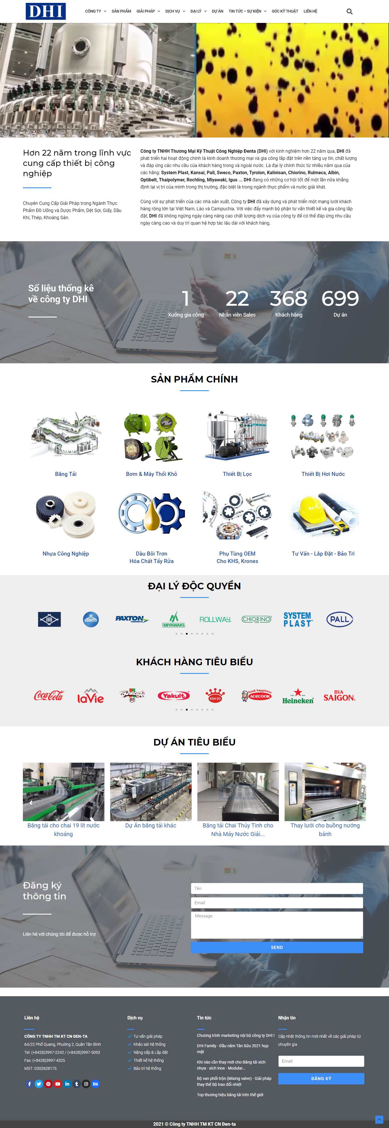 [conveyorvietnam] Thiết kế Website Web vinaweb - dhicomvn