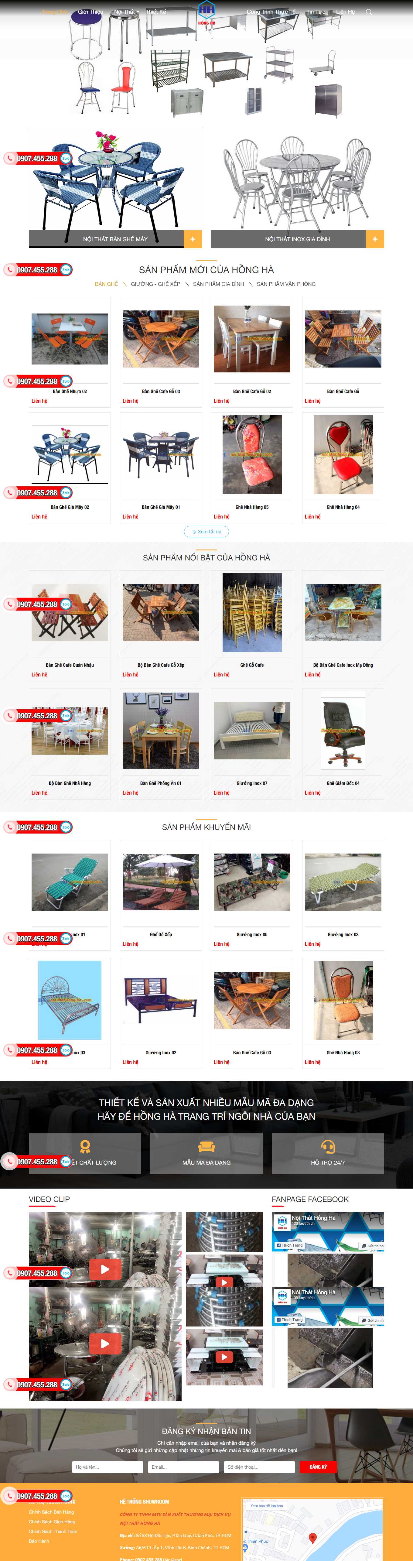 [dacsanthanhphuong] Thiết kế Website Web trang vàng - noithathonghacom