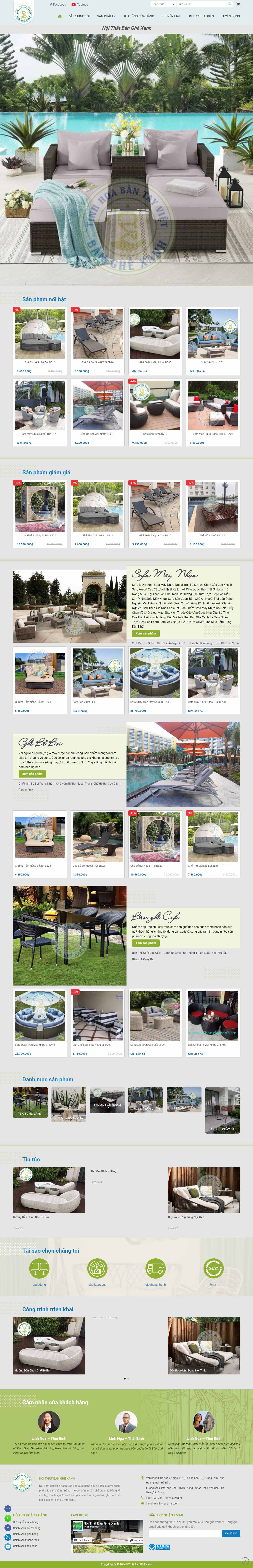 [dacsanthanhphuong] Thiết kế Website Web trang vàng - banghexanhvn