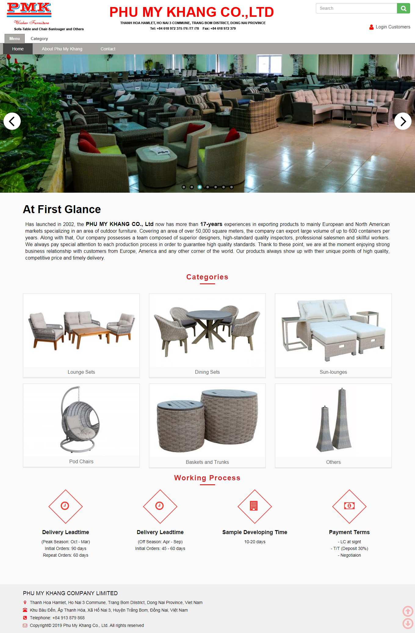 [bangkeolocphat] Thiết kế Website Web code thuần - phumykhangcomvn