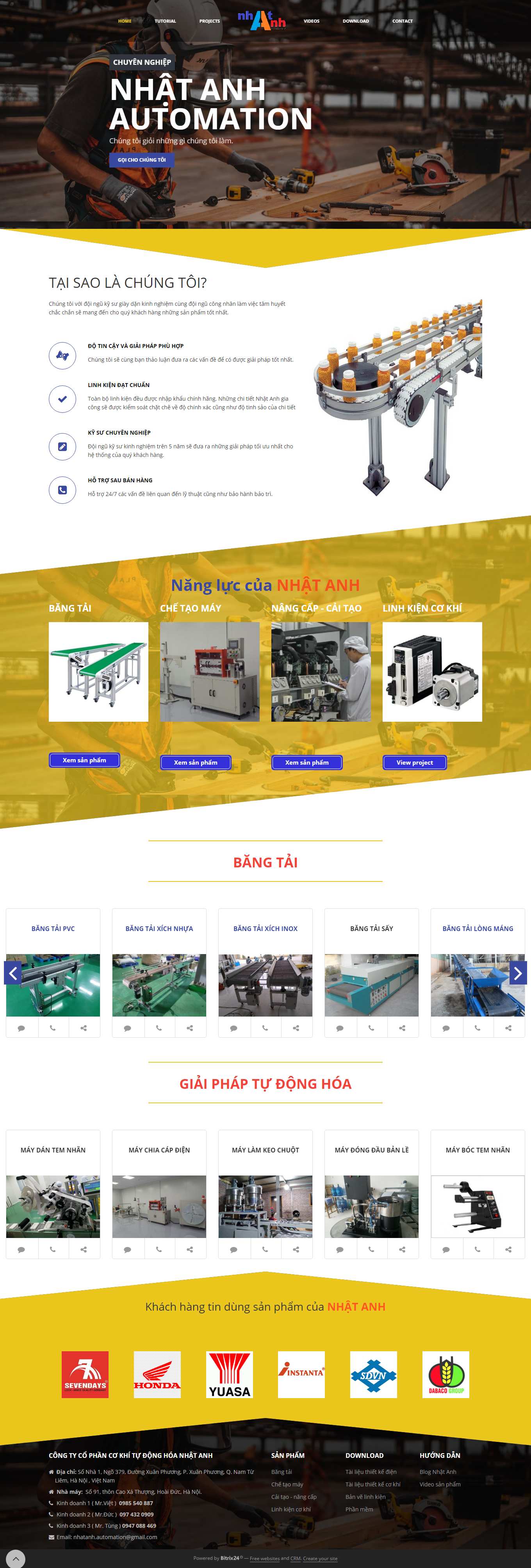 [bangkeolocphat] Thiết kế Website Web code thuần - nhatanhjscvn