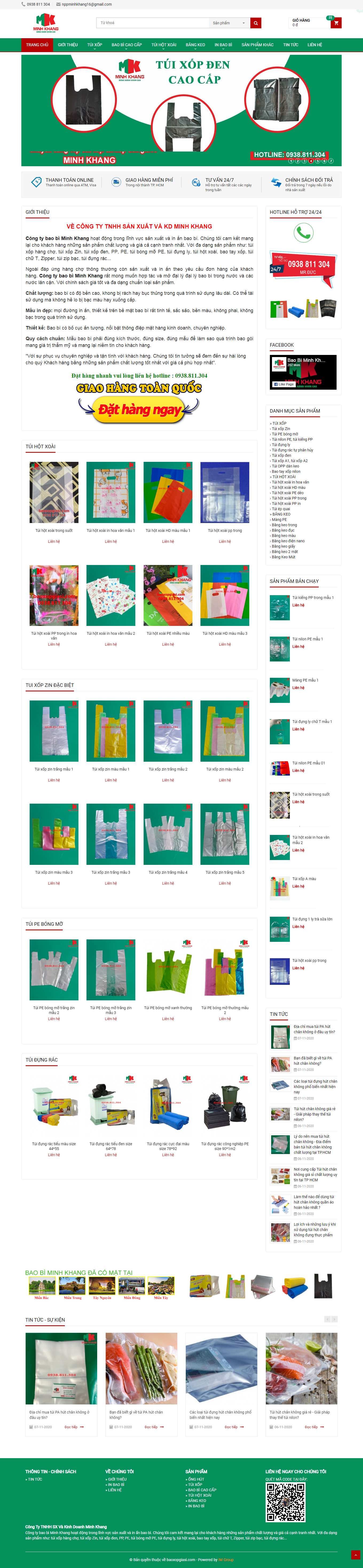 [bangkeolocphat] Thiết kế Website Web code thuần - baoxopgiasicom