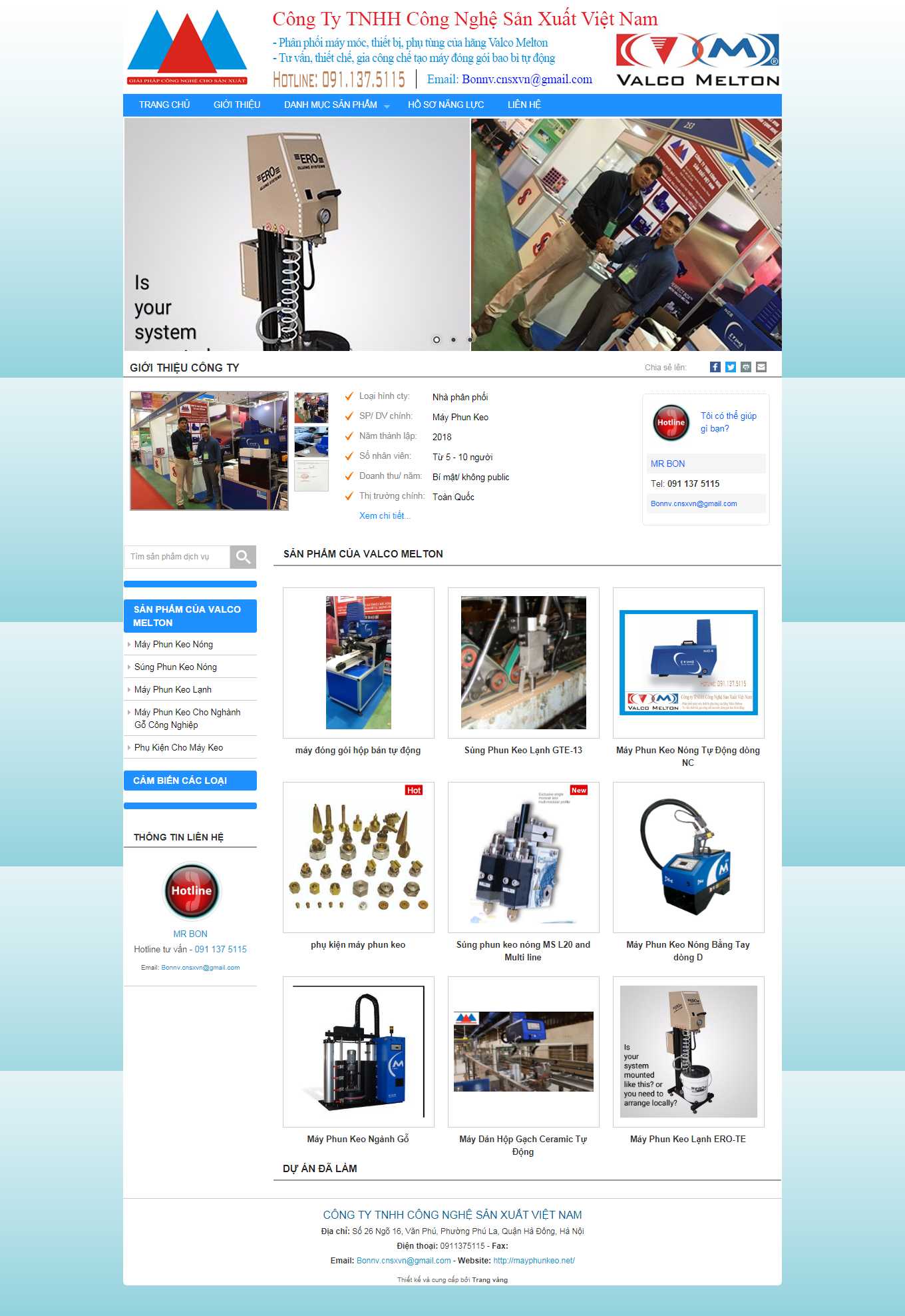 Thiết kế Website Web Zend - mayphunkeonet