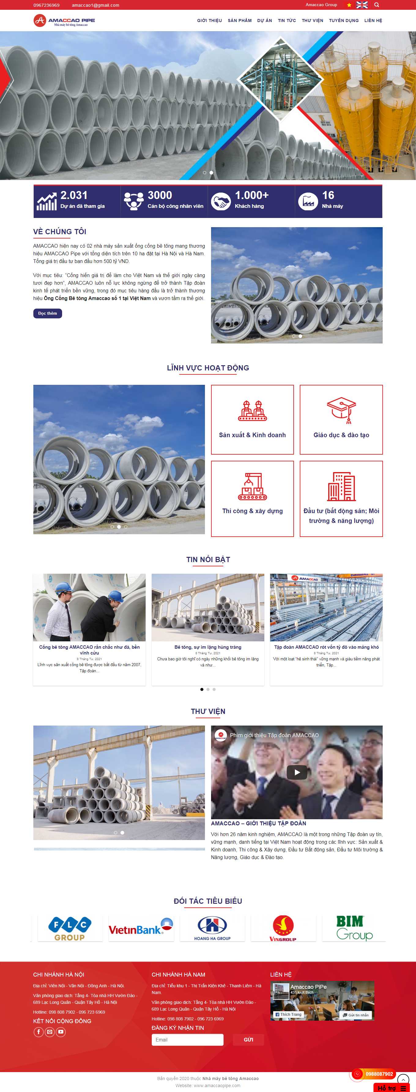 Thiết kế Website Web Zend - amaccaopipecom