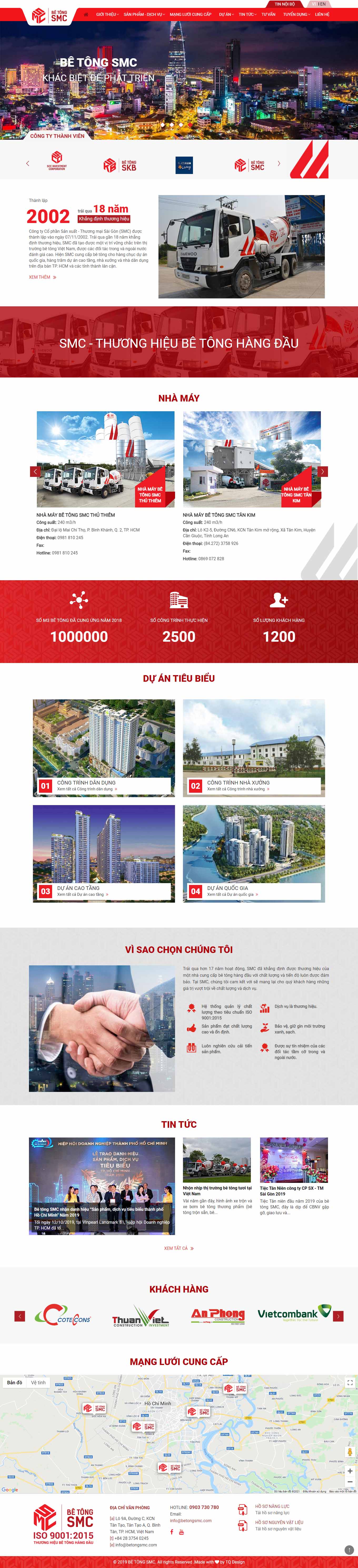 [betonghathanh] Thiết kế Website Web Việt Nam - betongsmccom