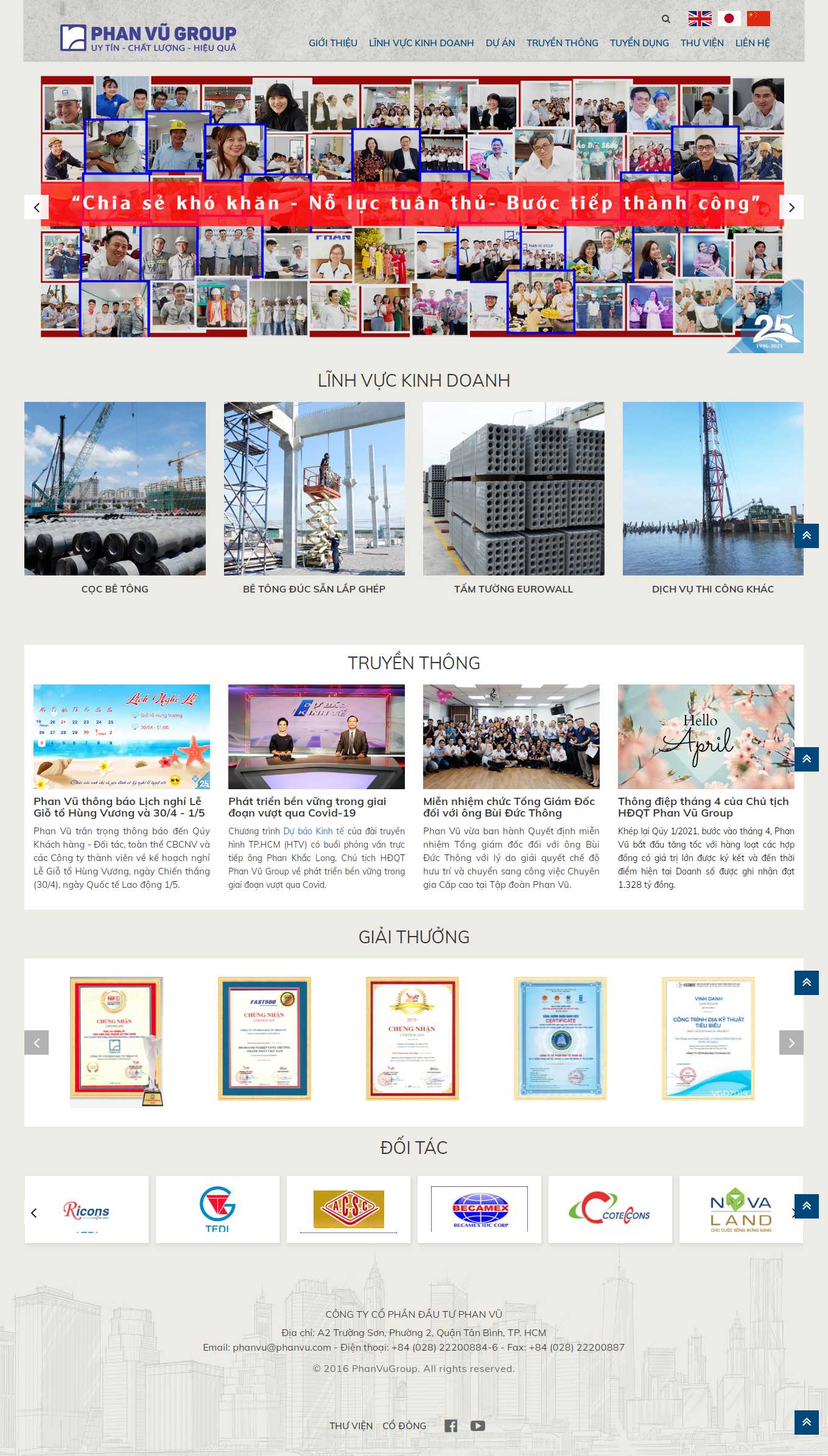 [betonghathanh] Thiết kế Website Web Việt Nam - wwwphanvuvn