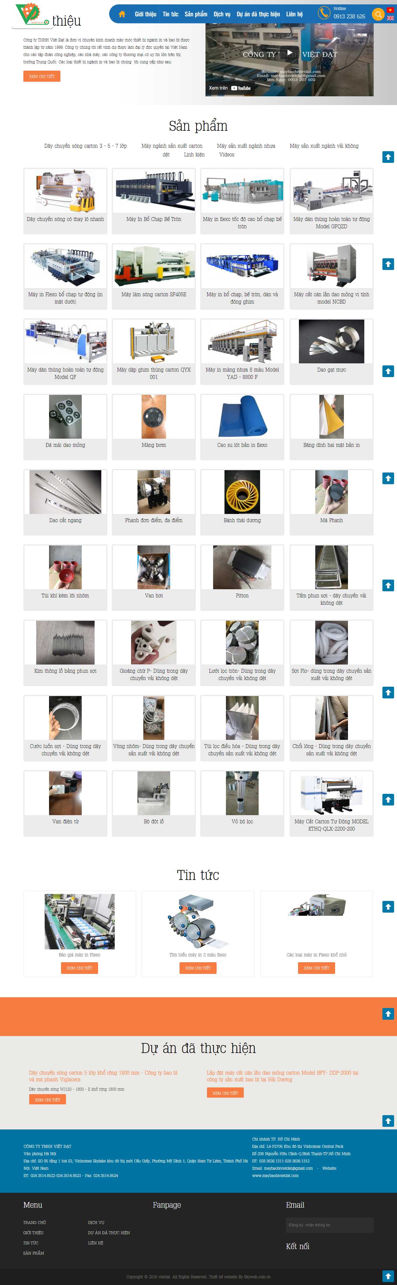 Thiết kế Website Web tech5s - maybaobivietdatcom