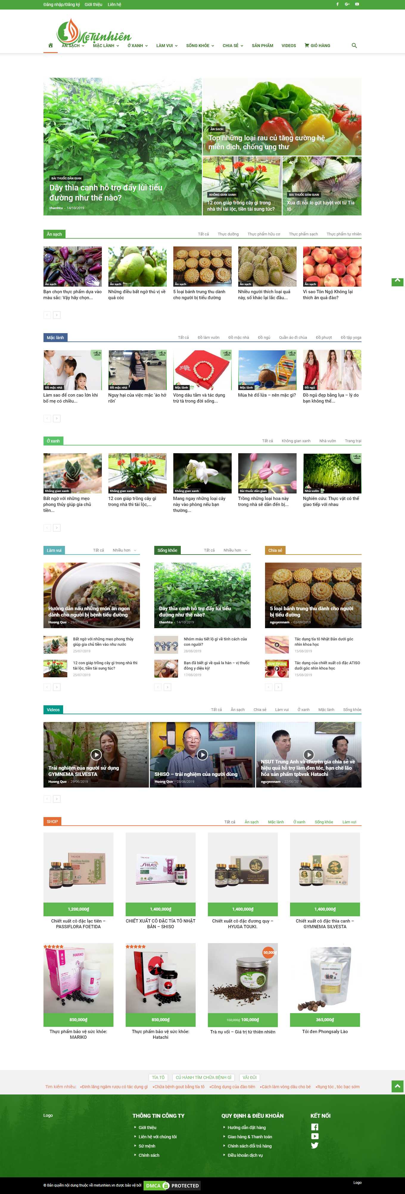 [vinatechjsc] Thiết kế Website Web gian hàng - metunhienvn