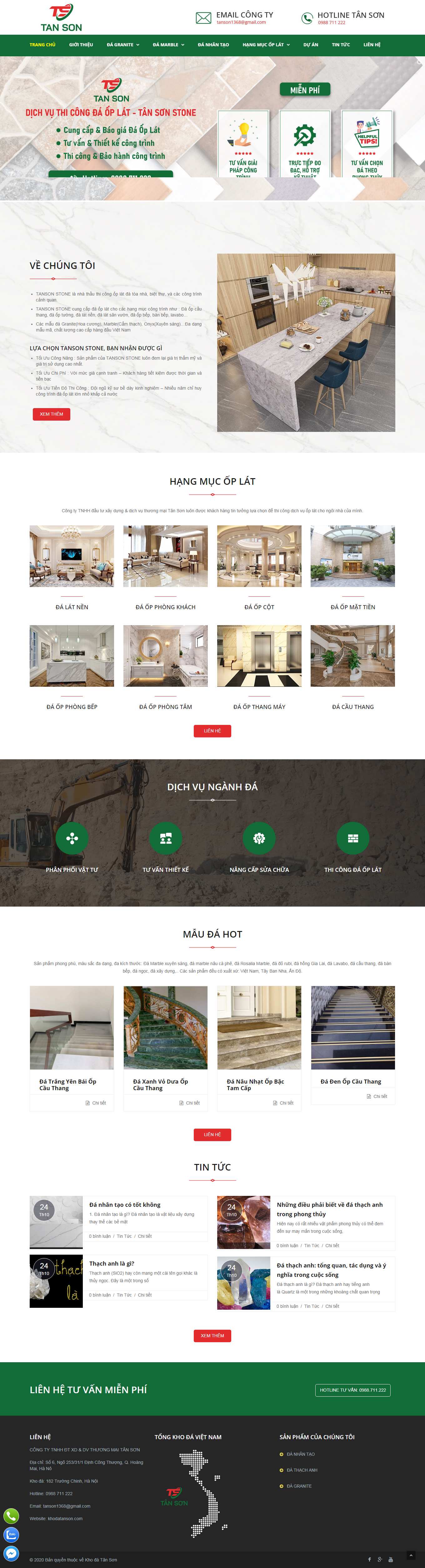 [vinatechjsc] Thiết kế Website Web gian hàng - khodatansoncom