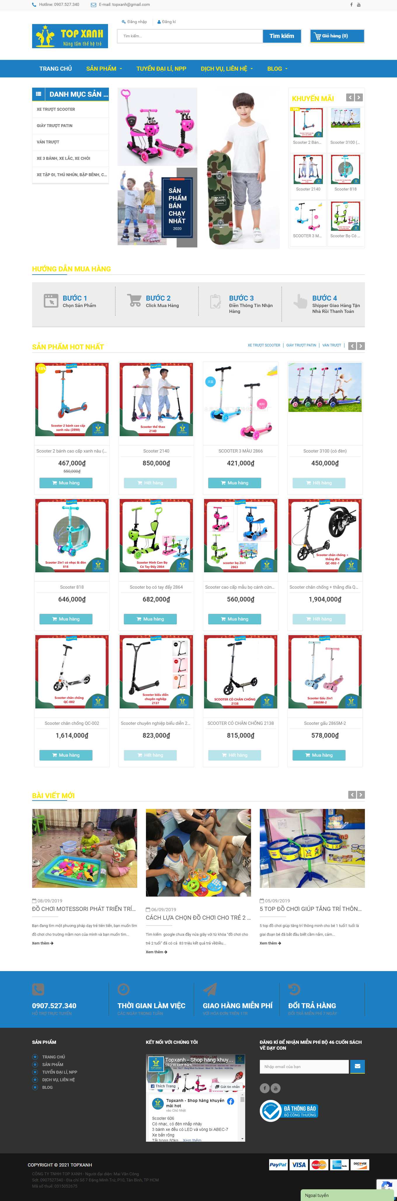 [muachunghaiphong] Thiết kế Website Web bán buôn - topxanhcom