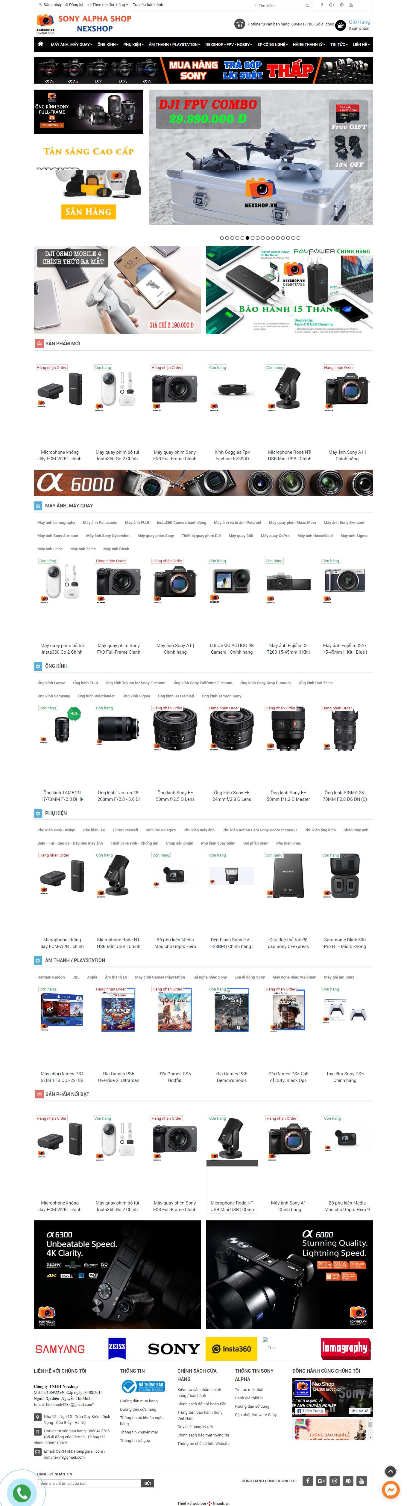 [muaban] Thiết kế Website Web chợ online - nexshopvn