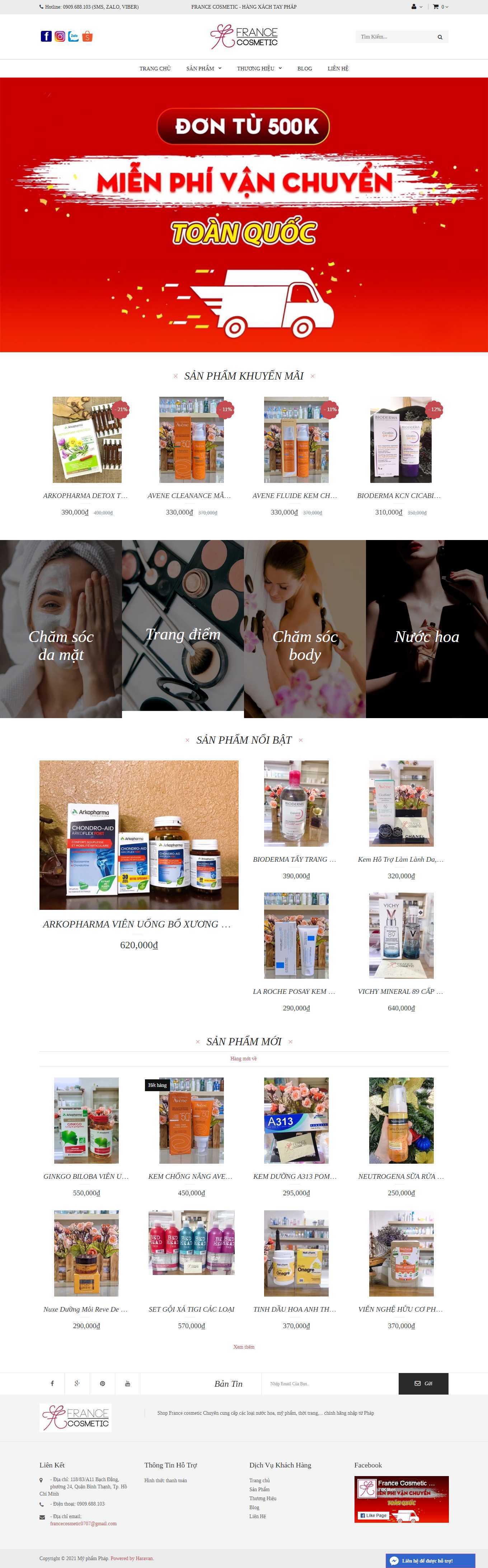 [ketoananpha] Thiết kế Website Web giá như thế nào - francecosmeticvn