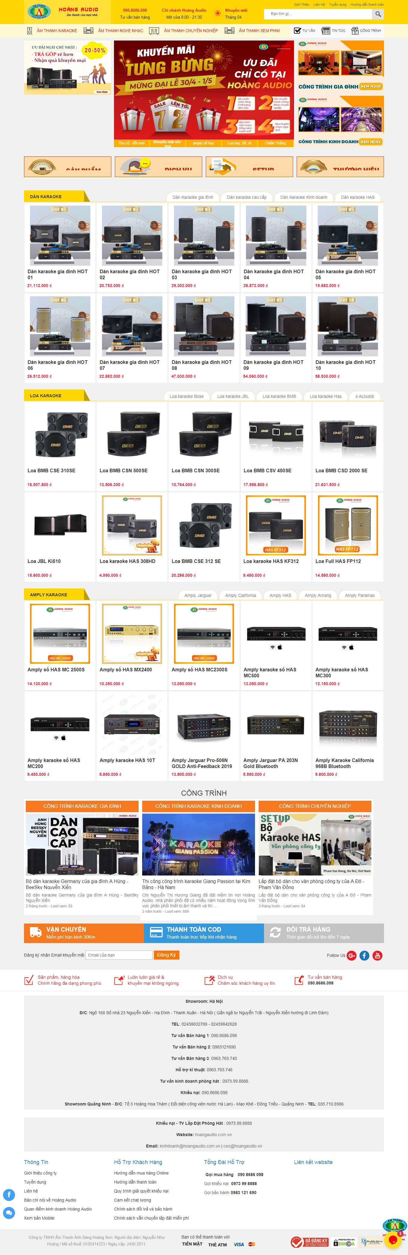 [duytan] Thiết kế Website Web cực rẻ - hoangaudiovn