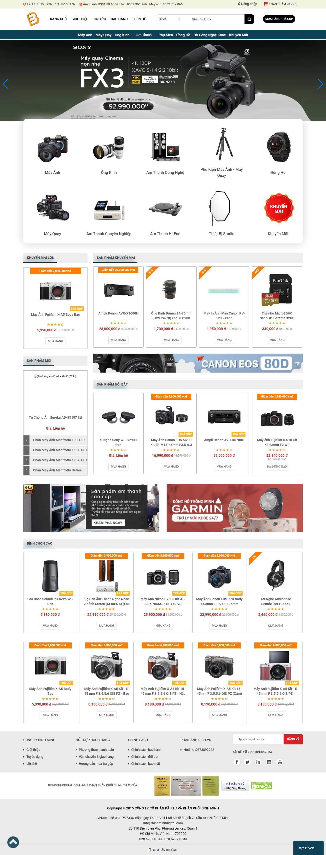 Thiết kế Website Web ưu việt - binhminhdigitalcom