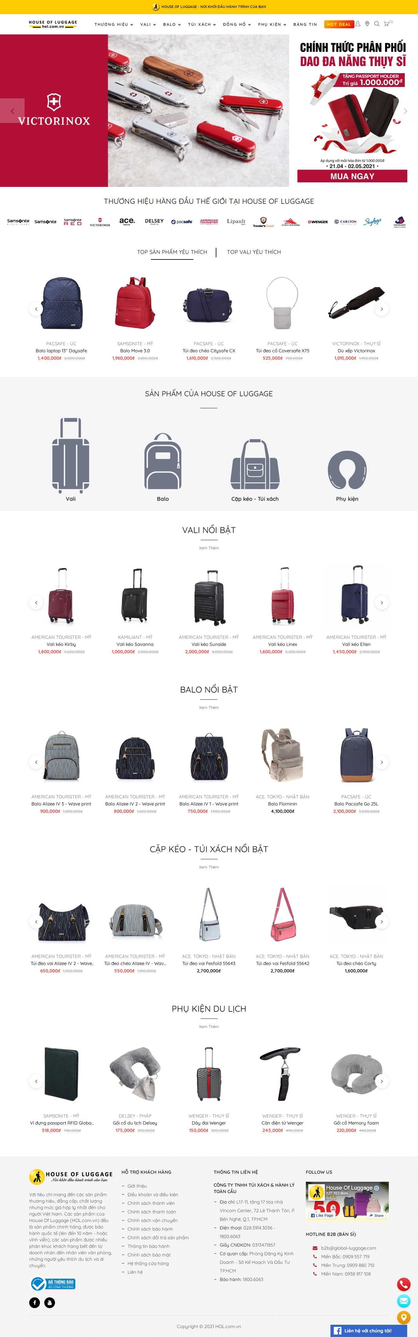 Thiết kế Website Web shop thời trang - holcomvn