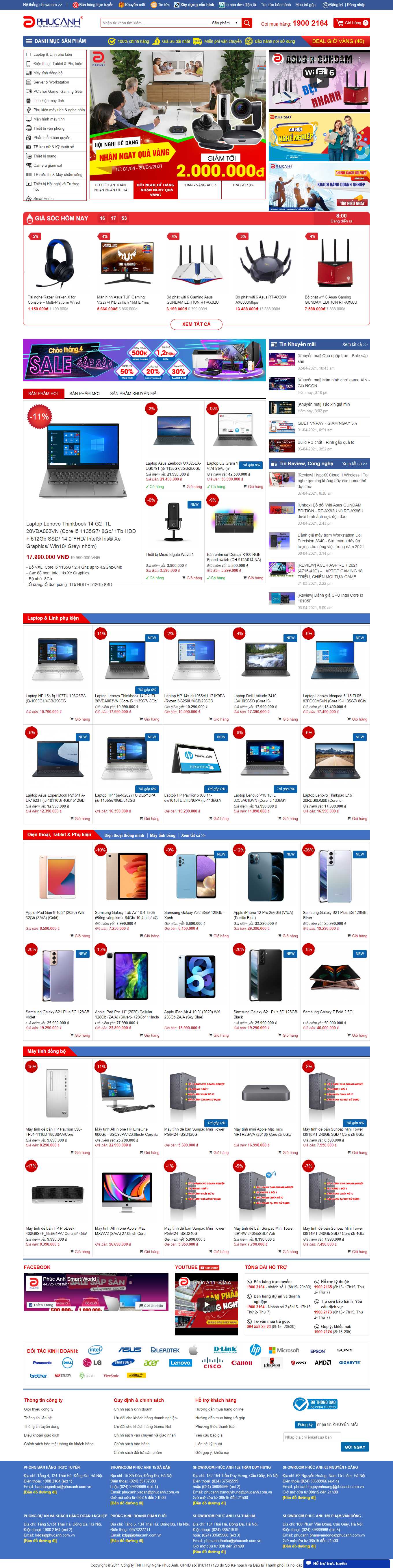 [vietnamsmart] Thiết kế Website Web máy chấm công - wwwphucanhvn