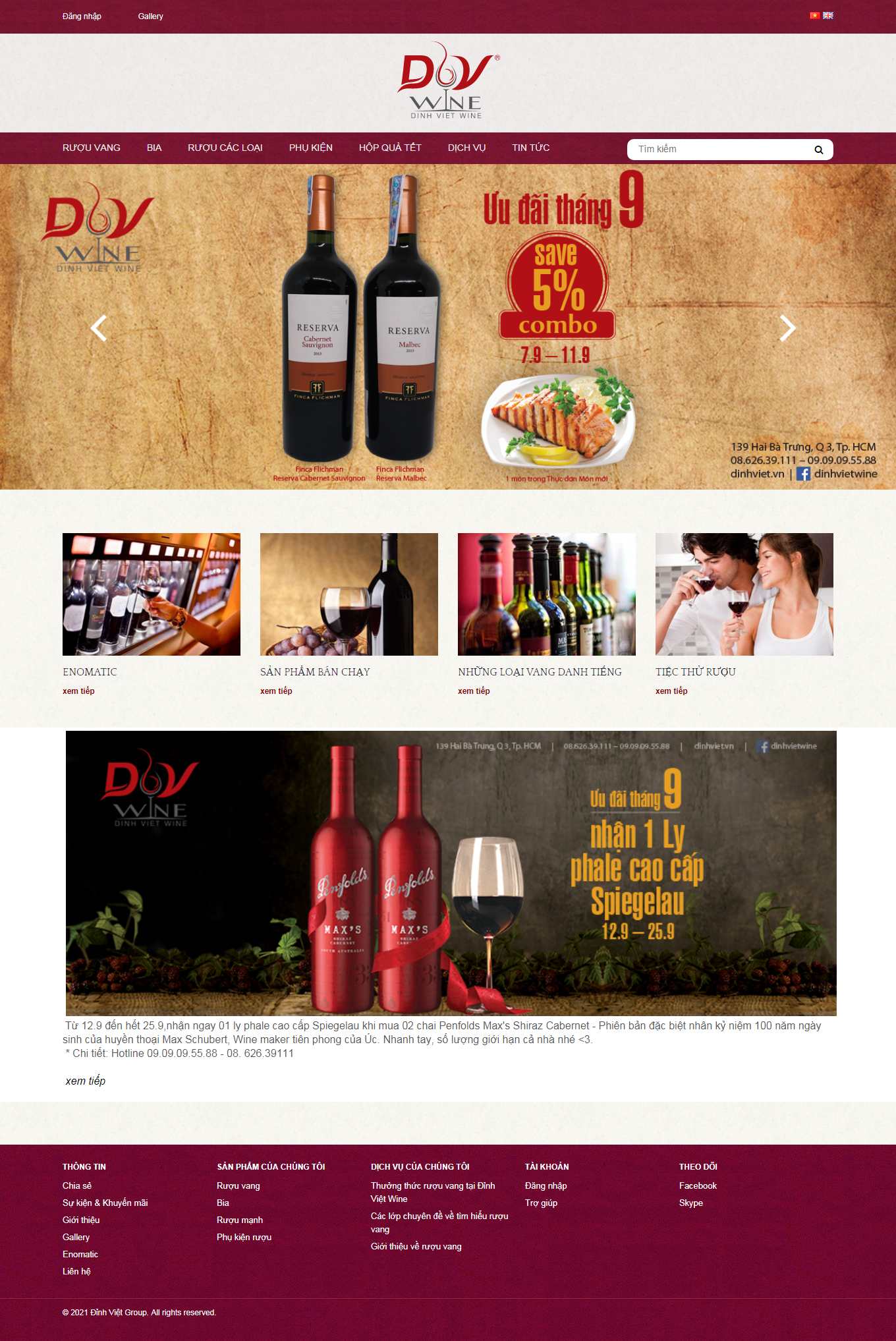 [standingbarhanoi] Thiết kế Website Web quán bia - dinhvietvn