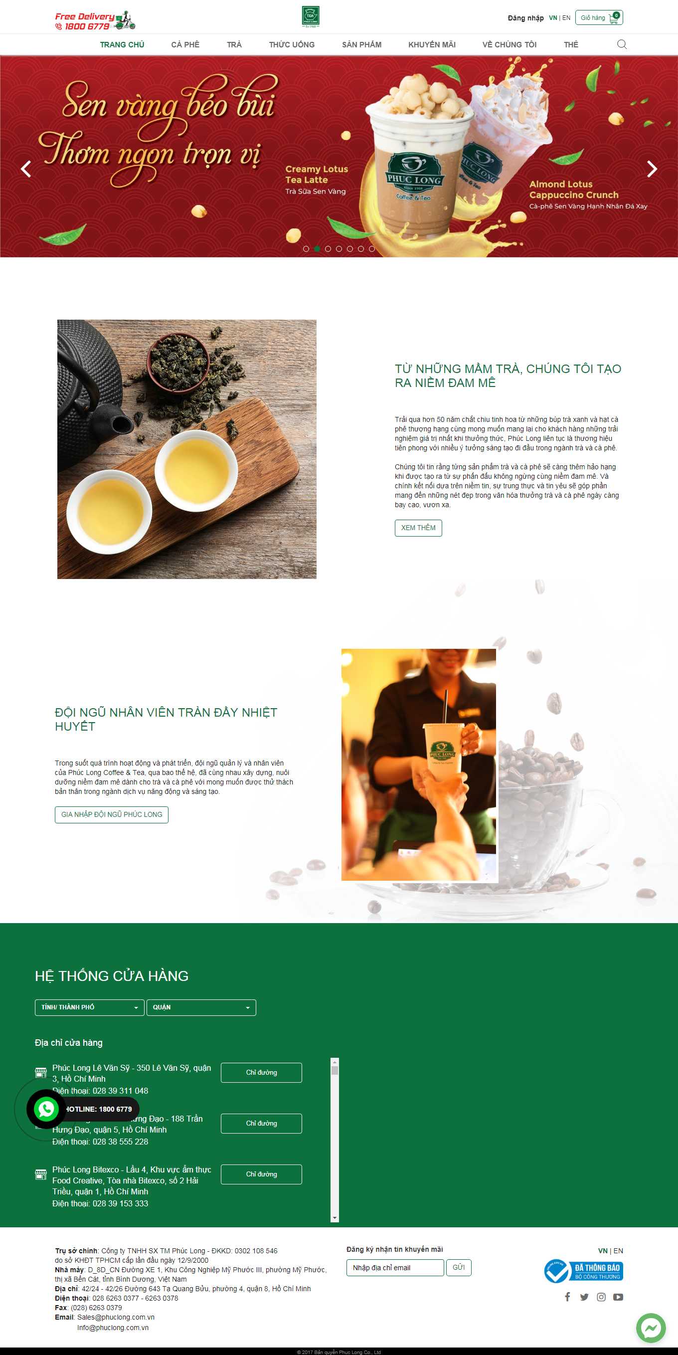 [karaoke] Thiết kế Website Web quán karaoke - phuclongcomvn