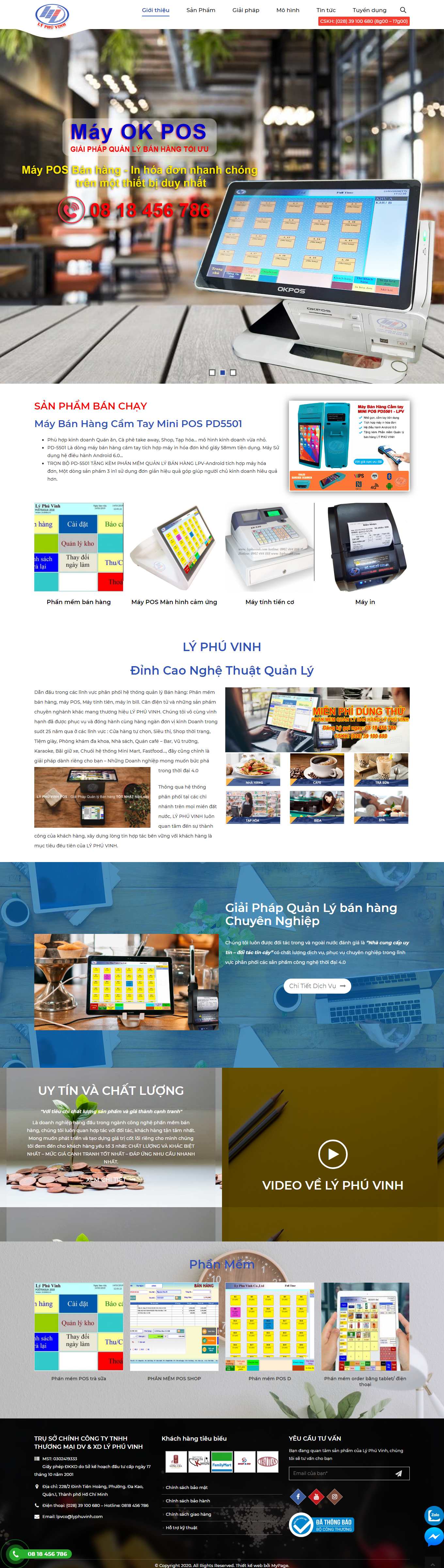 [maytinhgoodm] Thiết kế Website Web máy tính tiền - lyphuvinhcom