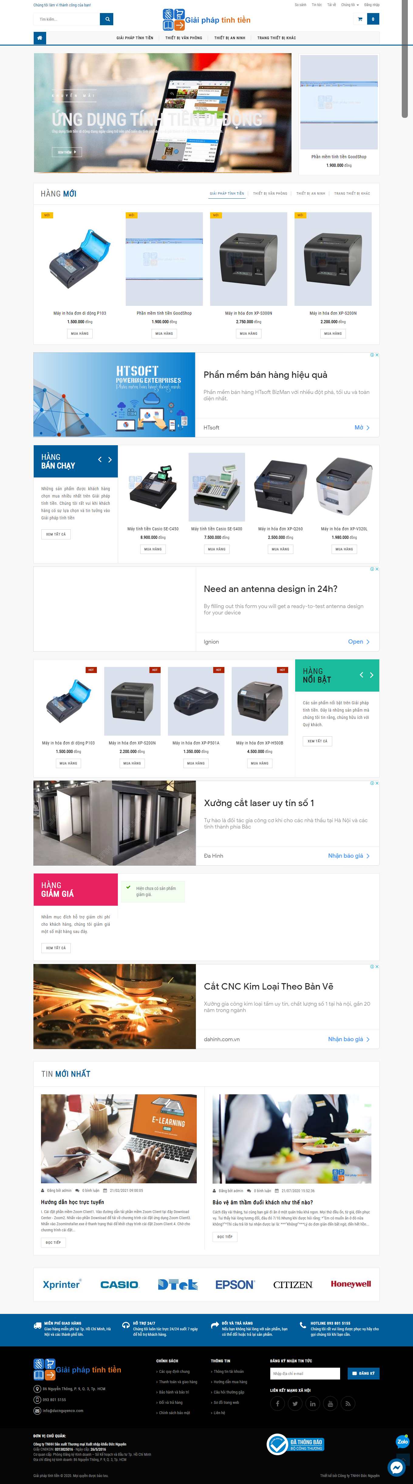 [maytinhgoodm] Thiết kế Website Web máy tính tiền - wwwgiaiphaptinhtiencom