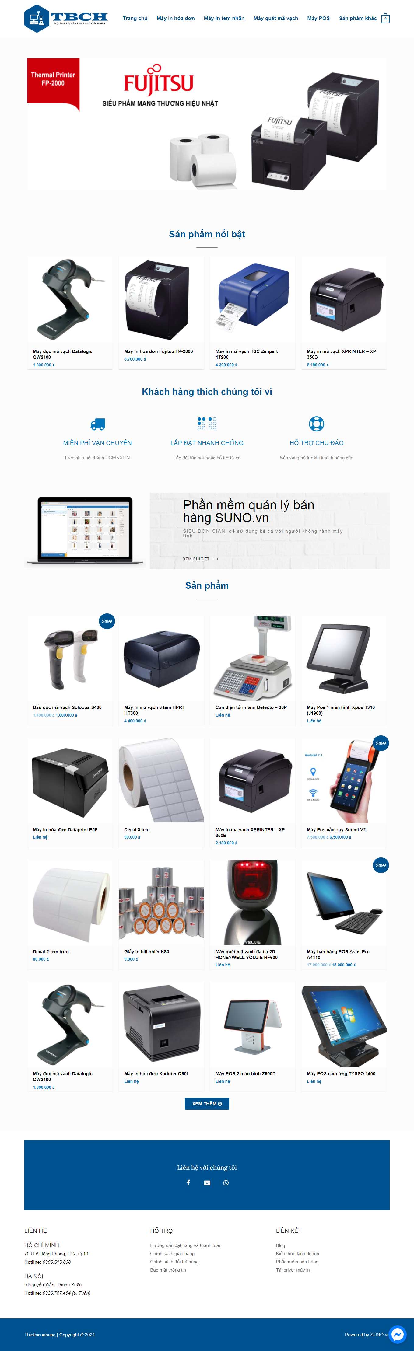 [maytinhgoodm] Thiết kế Website Web máy tính tiền - thietbicuahangcom