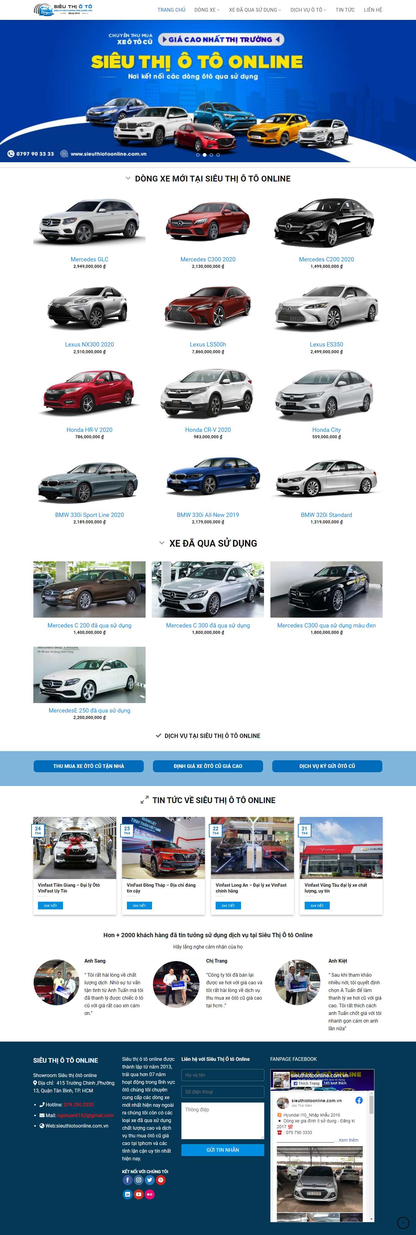 [giadinhauto] Thiết kế Website Web gara ô tô - sieuthiotoonlinecomvn